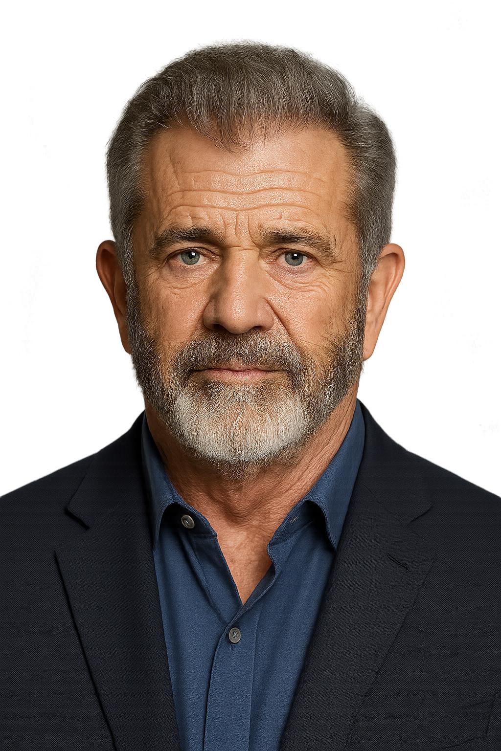 Retrato de Mel Gibson