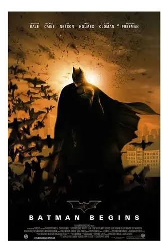 Cartel de Batman Begins