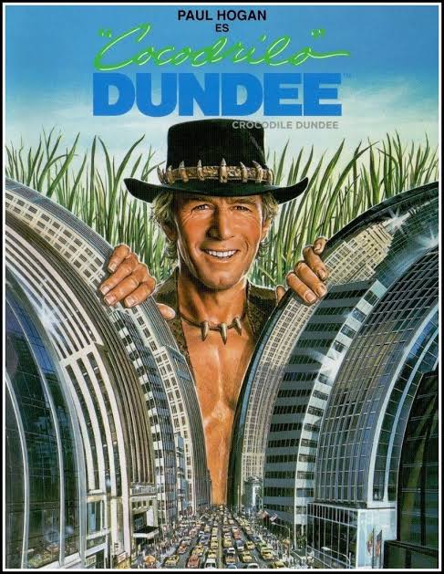 Cartel de Cocodrilo Dundee