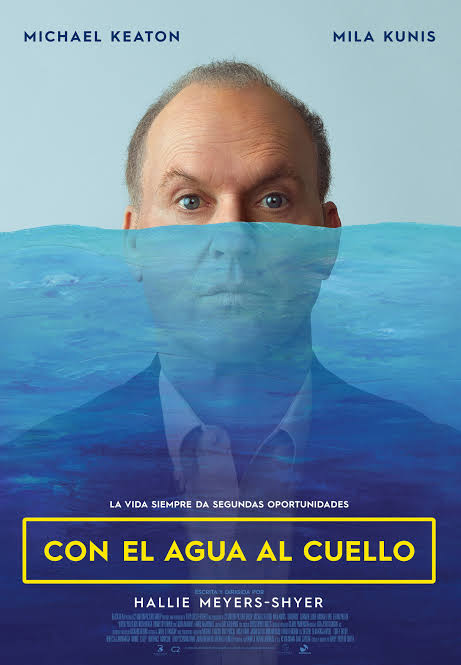 Cartel de Con el agua al cuello (Goodrich)