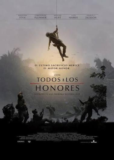 Cartel de Con todos los honores