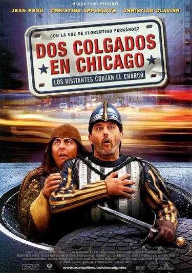 Cartel de Dos colgados en Chicago
