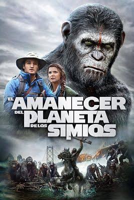 Cartel de El amanecer del planeta de los simios