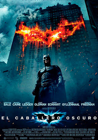 Cartel de El caballero oscuro
