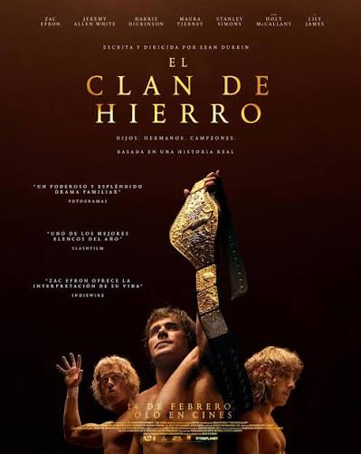 Cartel de El clan de hierro (The Iron Claw)