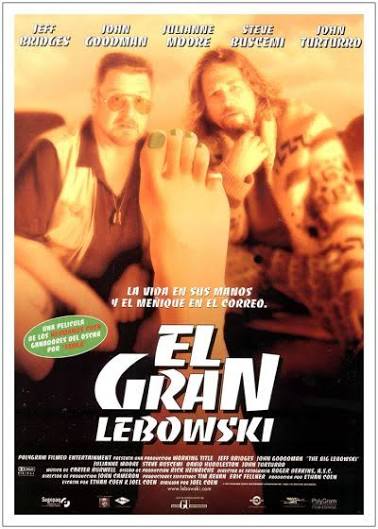 Cartel de El gran Lebowski