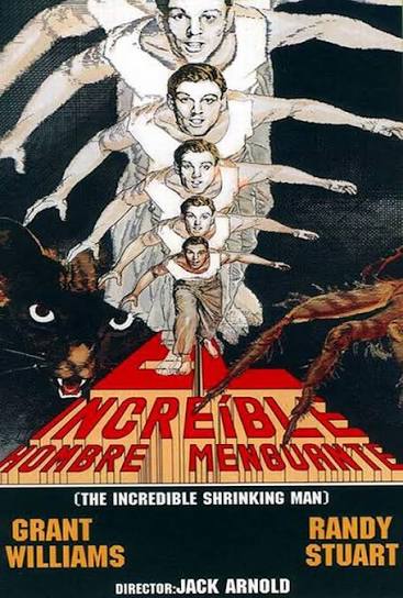 Cartel de El increíble hombre menguante