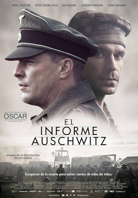 Cartel de El informe Auschwitz