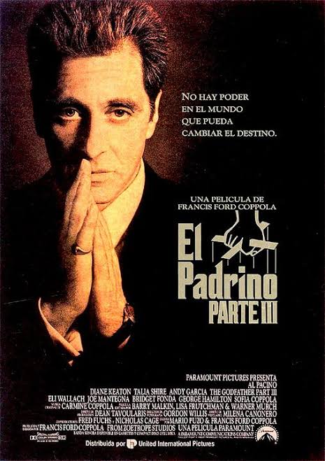 Cartel de El padrino III