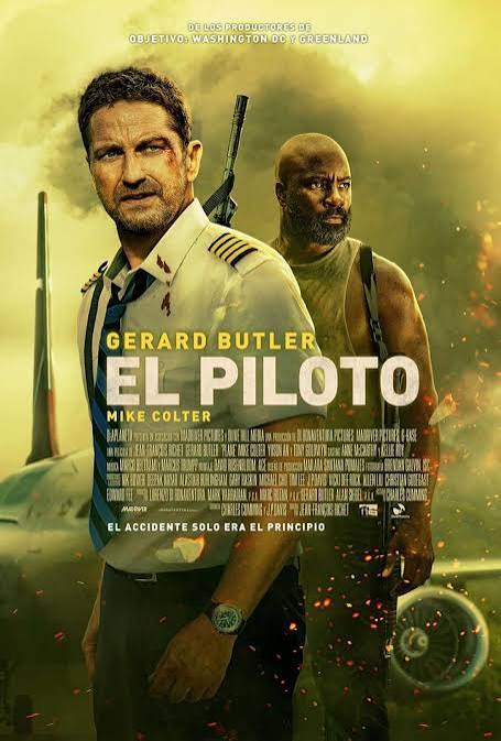 Cartel de El piloto (Plane)