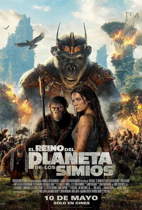 Cartel de El reino del planeta de los simios (Kingdom of the Planet of the Apes)