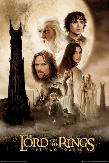 Cartel de El señor de los anillos: Las dos torres