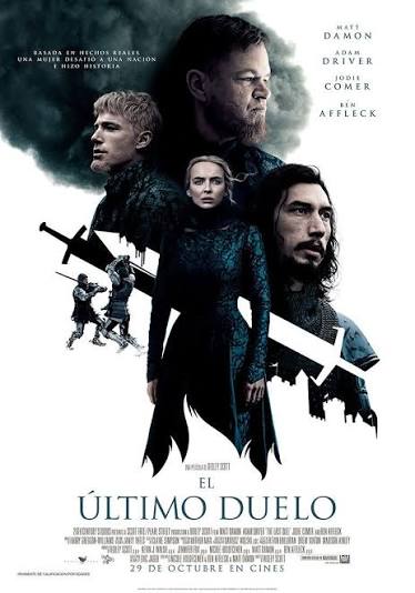 Cartel de El último duelo