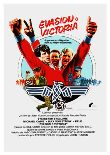 Cartel de Evasión o victoria