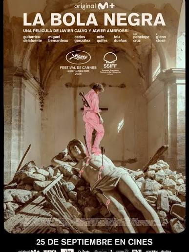 Cartel de La bola negra