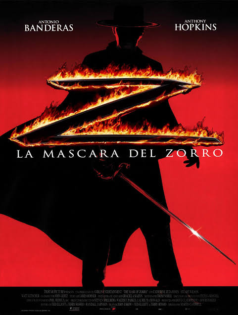 Cartel de La máscara del Zorro