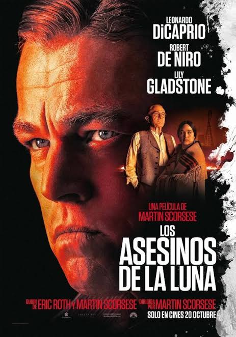 Cartel de Los asesinos de la luna (Killers of the Flower Moon)