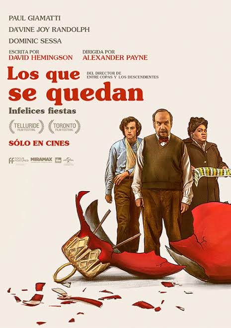 Cartel de Los que se quedan (The Holdovers)