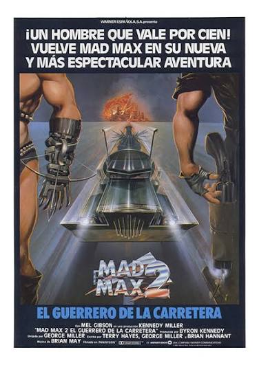 Cartel de Mad Max 2: El guerrero de la carretera