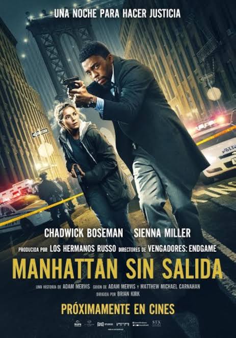 Cartel de Manhattan sin salida (21 Bridges)