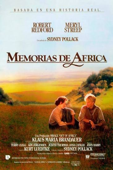 Cartel de Memorias de África