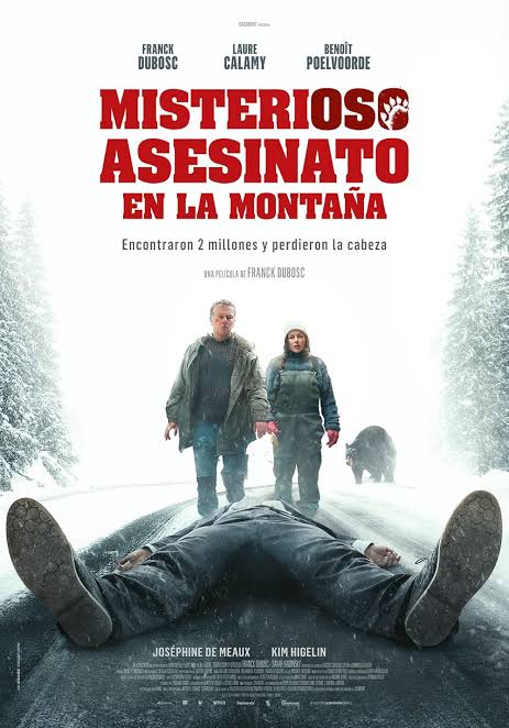 Cartel de Misterioso asesinato en la montaña