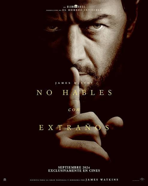 Cartel de No hables con extraños (Speak No Evil)