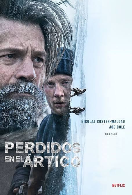 Cartel de Perdidos en el Ártico (Against the Ice)