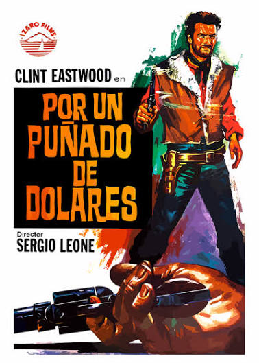 Cartel de Por un puñado de dólares