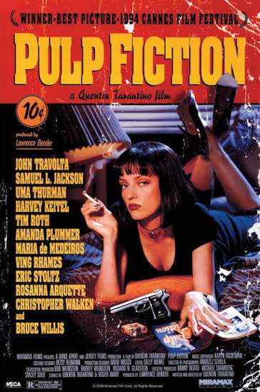 Cartel de Pulp Fiction