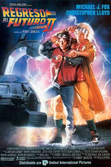 Cartel de Regreso al futuro II
