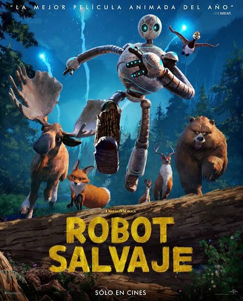 Cartel de Robot salvaje (The Wild Robot)