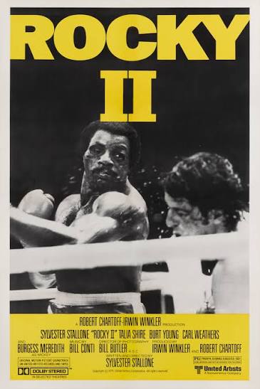 Cartel de Rocky II