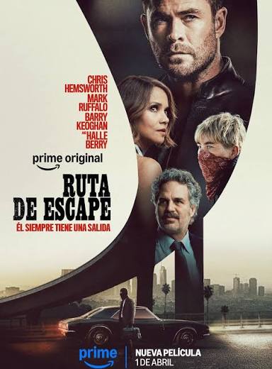 Cartel de Ruta de escape