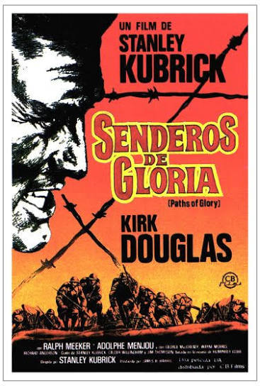 Cartel de Senderos de gloria