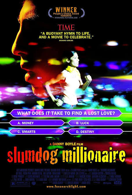 Cartel de Slumdog Millionaire