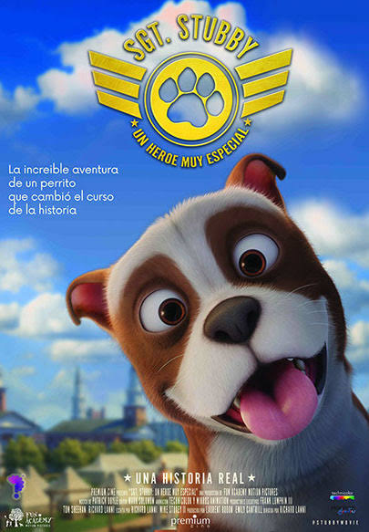 Cartel de Stubby, un héroe muy especial