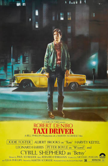Cartel de Taxi Driver
