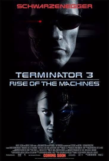 Cartel de Terminator 3: La rebelión de las máquinas