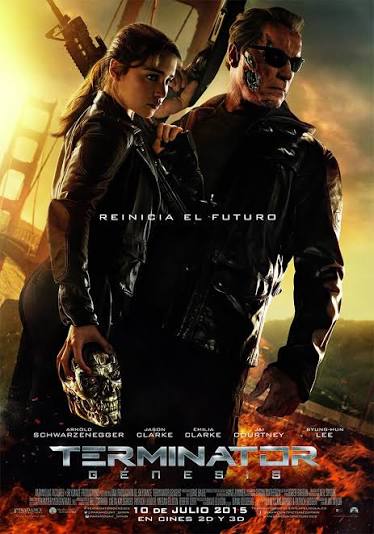 Cartel de Terminator Génesis