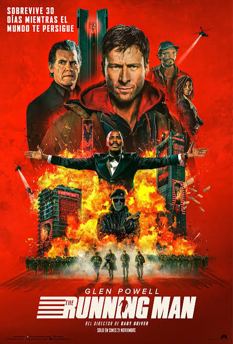 Cartel de The Running Man