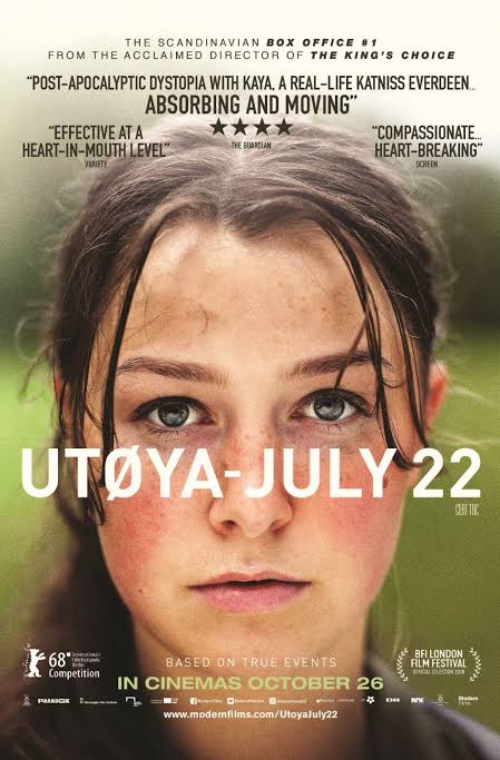Cartel de Utøya, 22 de julio